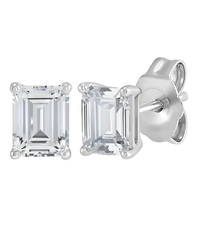 Macy's Igi Certified Lab-Grown Diamond Stud Earrings (1 ct. t.w.) in 14k White Gold