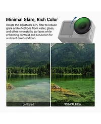 Neewer ND8 Camera Lens Accessory with Cpl, ND8 for select Dji Osmo Action models