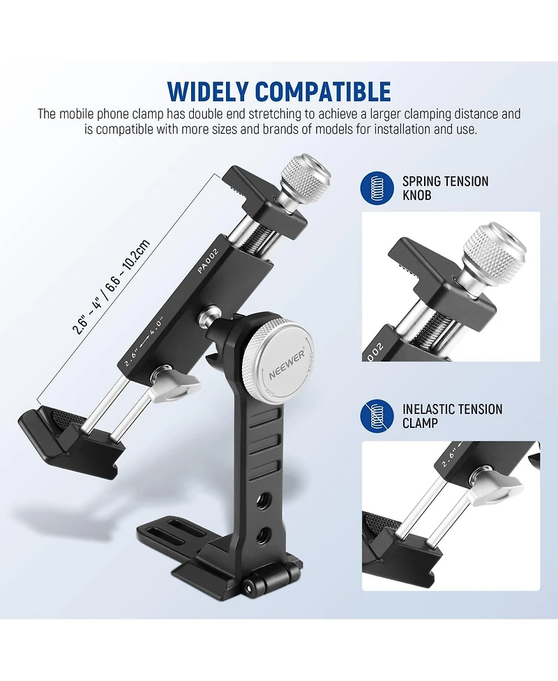 Neewer S24 Camera Tripod for select iPhone models