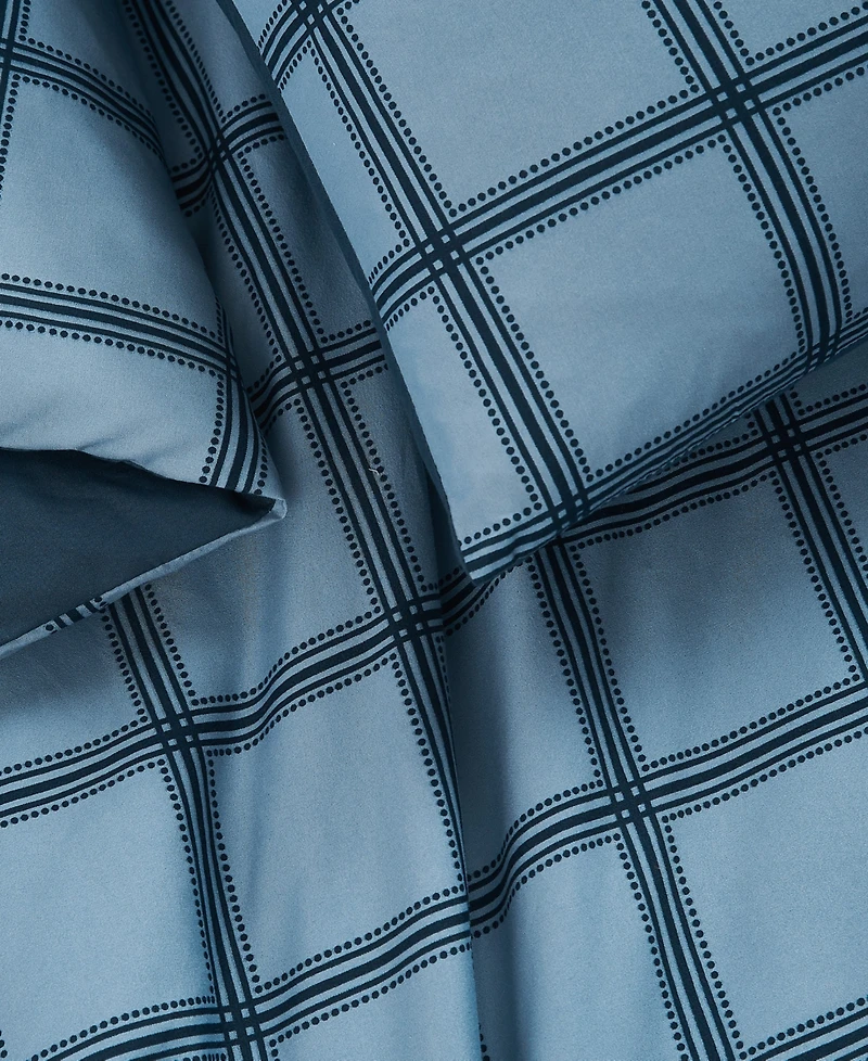 Cannon Luka Grid Plaid 2-Piece Comforter Set, Twin/Twin Xl