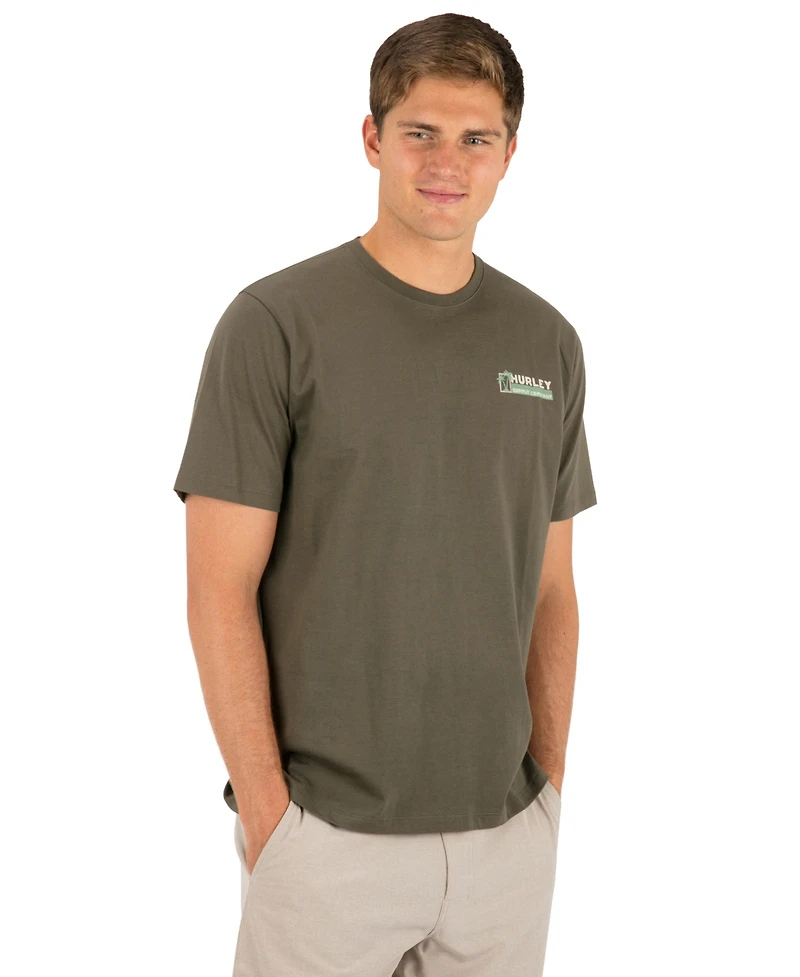 Hurley Men's Logo Artwork Regular-Fit T-Shirt
