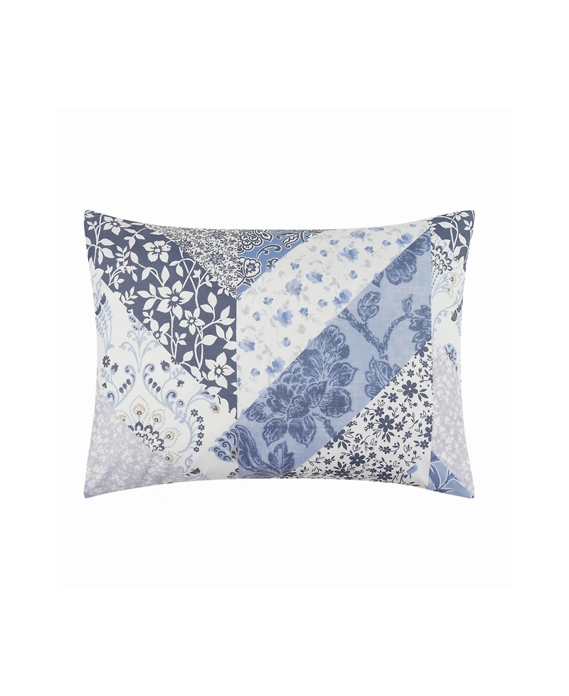 Bryony Floral Soft Patchwork Design 3-Piece Comforter Set