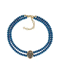 Patricia Nash Rosemailing Under Crystal Collection Strand Beaded Necklace