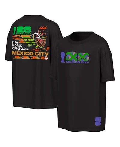 Outerstuff Men's Black Fifa World Cup 2026 Mexico City Big Poster T-Shirt