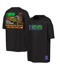 Outerstuff Men's Black Fifa World Cup 2026 Mexico City Big Poster T-Shirt