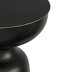 Simpli Home Toby 18" Metal Modern Accent Table
