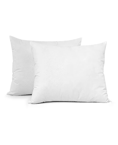 C&C California Crescent Embossed 2-Pack Pillow, Standard