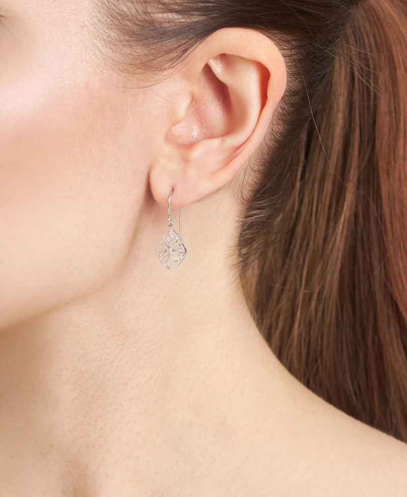 Macy's Filigree Kite Drop Earrings