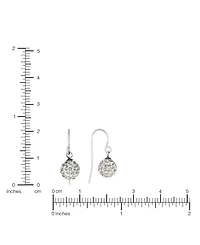 Macy's 8mm Crystal Ball Drop Earrings