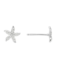 Macy's Cubic Zirconia Petite Starfish Stud Earrings