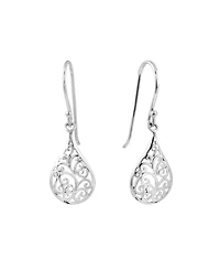 Macy's Filigree Teardrop Earrings