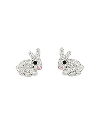 Macy's Crystal Pave Bunny Stud Earrings