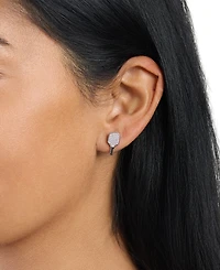Macy's Cubic Zirconia Pickleball Paddle Stud Earrings