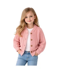 MeMoi Toddler Boys 2T Cozy Oversized Cable-Knit Cardigan Sweater