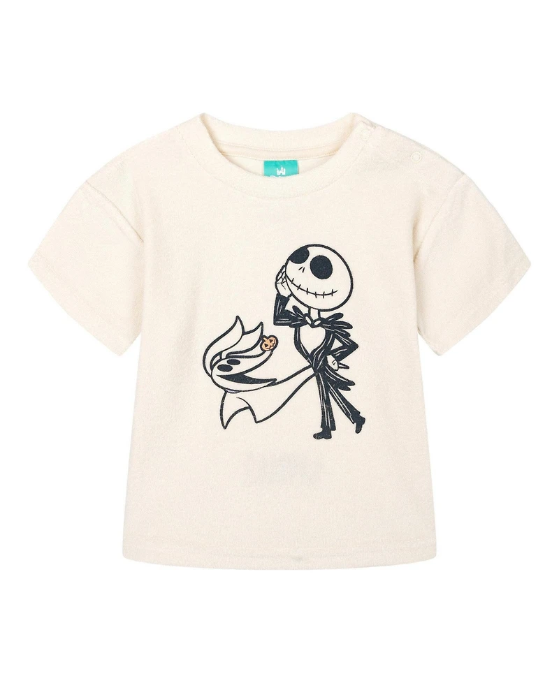 Nightmare Before Christmas Baby Boys' ( new born to 24 M ) Winnie the Pooh T-Shirt Shorts and Bucket Hat Set
