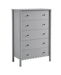 Modway Emmeline Scalloped 5-Drawer Chest