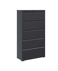 Streamdale Furniture 5-Drawer Metal Lateral File Cabinet with Lock