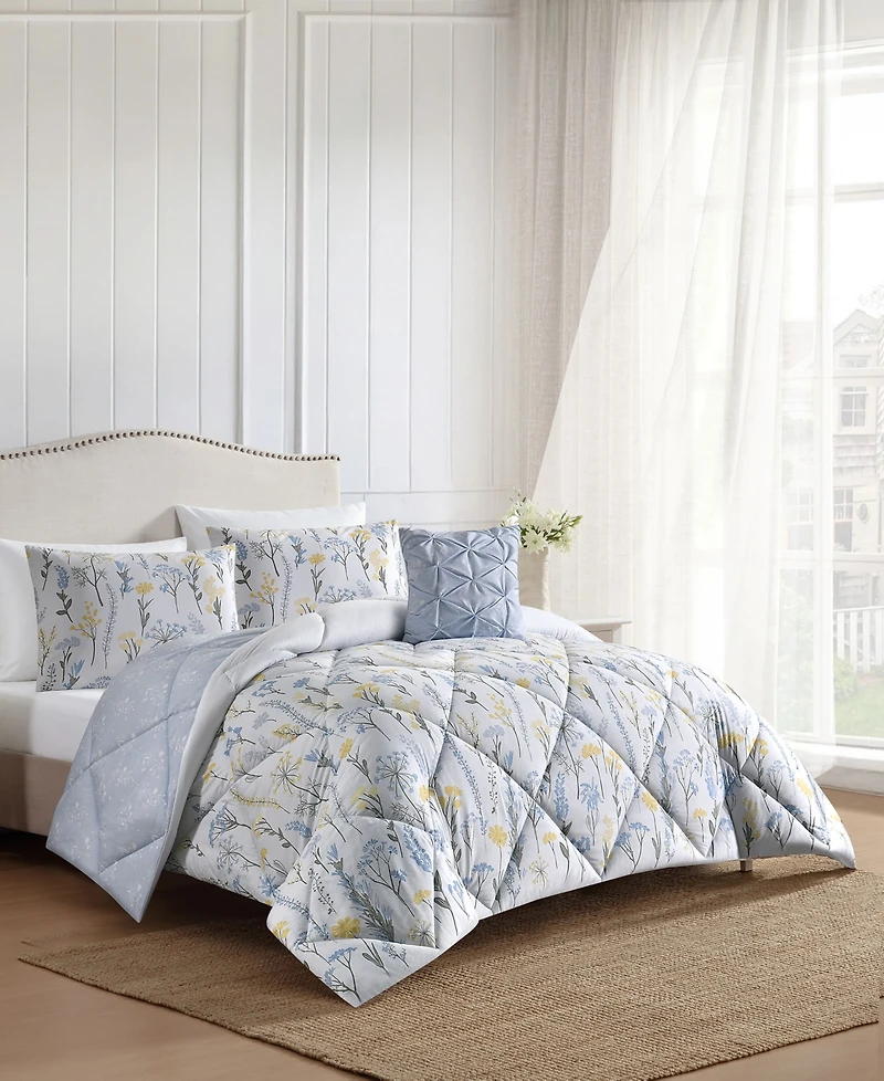 Lenox Wildflower 4-Piece Comforter Set, King