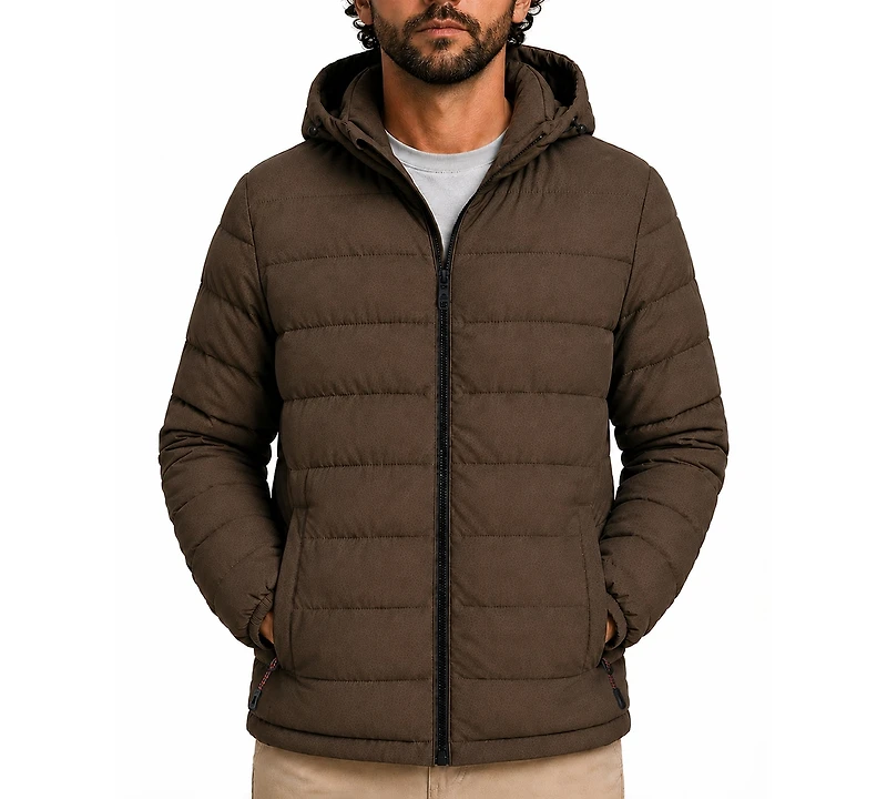 Hawke & Co. Men's Bryant Stretch Insulated Hooded Jacket