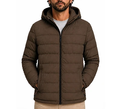 Hawke & Co. Men's Bryant Stretch Insulated Hooded Jacket