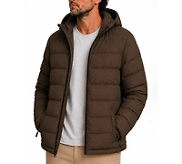 Hawke & Co. Men's Bryant Stretch Insulated Hooded Jacket