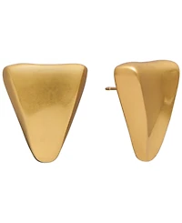 Donna Karan New York Gold-Plated Valley Stud Earrings