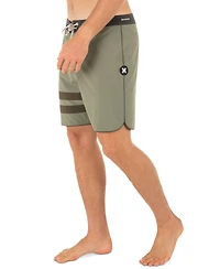 Hurley Men's Phantom Eco Block Party Solid 7" Swimsuits