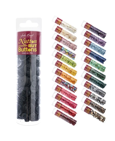 John Bead Nutton but Buttons Mixed Sizes for Diy Crafts, 130g