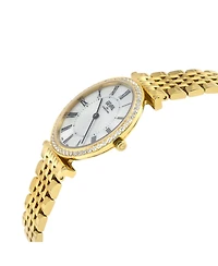 Gevril Women's Atelier 57 Swiss Quartz Diamond Ip Stainless Steel Bracelet Watch