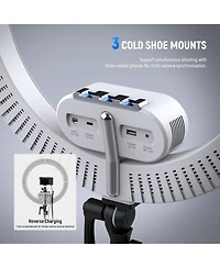 Neewer RH100B 100W, 7000K Ring Light for Select iPhone Models