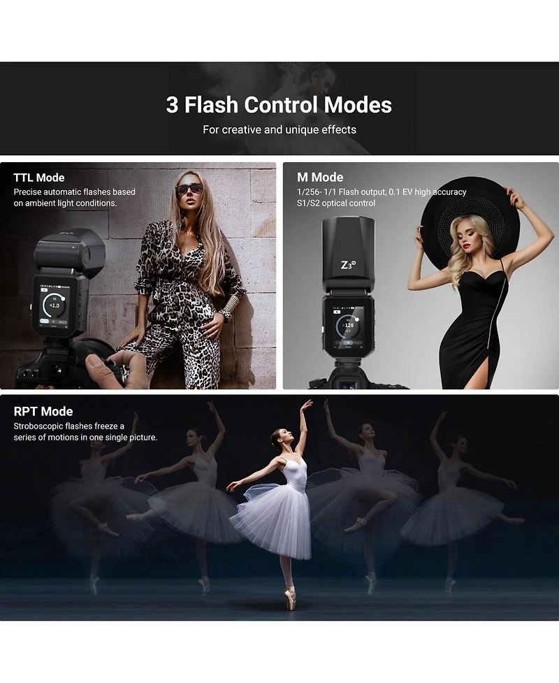 Neewer Z3R-n Camera Flash Ttl for Nikon Cameras