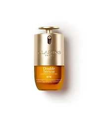 Clarins Double Serum Eye Brightening and Depuffing Anti-Aging Concentrate, 0.7 oz.