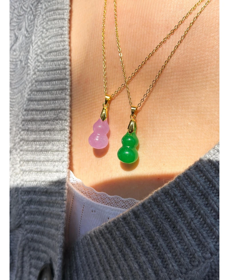 Hulu — Jade Stone Pendant Necklace