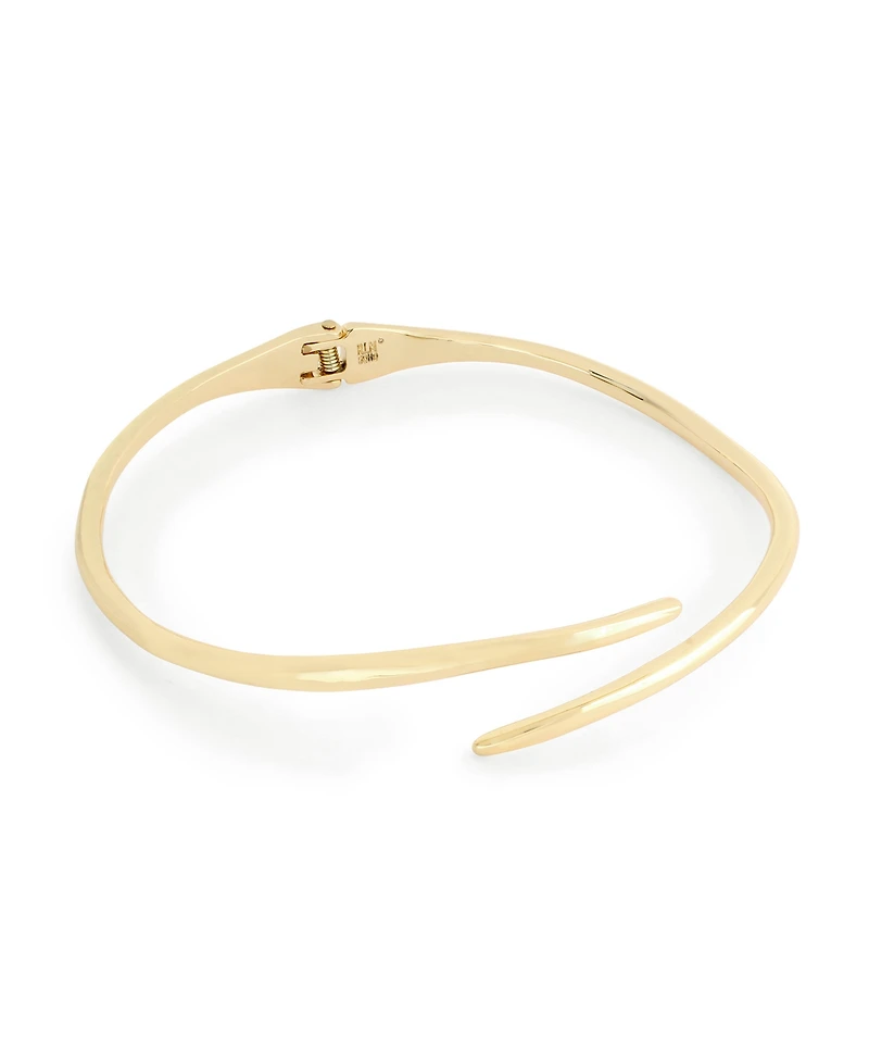 Robert Lee Morris Soho Gold Fluid Bypass Round Collar Necklace