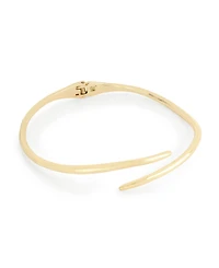 Robert Lee Morris Soho Gold Fluid Bypass Round Collar Necklace