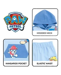 Paw Patrol Toddler Boys' 2-Piece (2T- 4T)Hooded Tee and Shorts Set