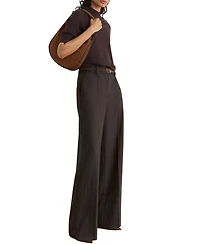 Reiss Women's Sienna Merino Wool Funnel-Neck Top