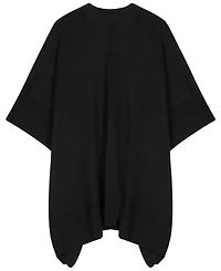 Lauren Ralph Texture Edge Knit Ruana