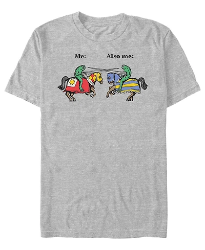 Fifth Sun Men's Threadless Tier 2 Jousting Frog T-Shirt