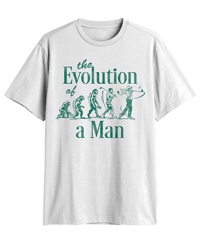 Fifth Sun Men's Generic Evolution Of A Man T-Shirt