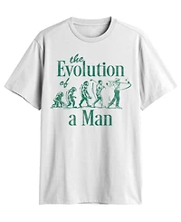 Fifth Sun Men's Generic Evolution Of A Man T-Shirt