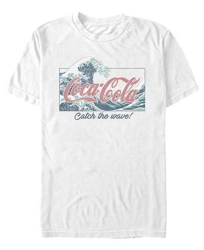 Fifth Sun Men's Coca-Cola Catching Wave T-Shirt