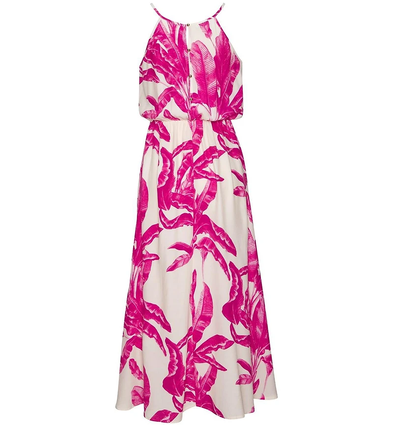Lascana Women's High Neck Sleeveless Maxi Dress