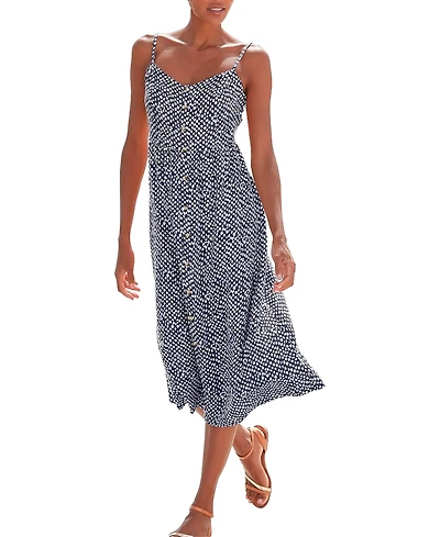 Lascana Women's Button Up Panel Dress