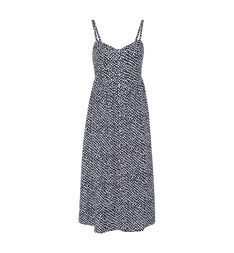 Lascana Women's Button Up Panel Dress