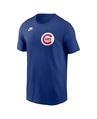 Nike Men's Ernie Banks Rush Blue Chicago Cubs Cooperstown Collection Name & Number T-Shirt