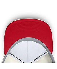 Nike Men's Cream Los Angeles Angels Cooperstown Rise Adjustable Hat