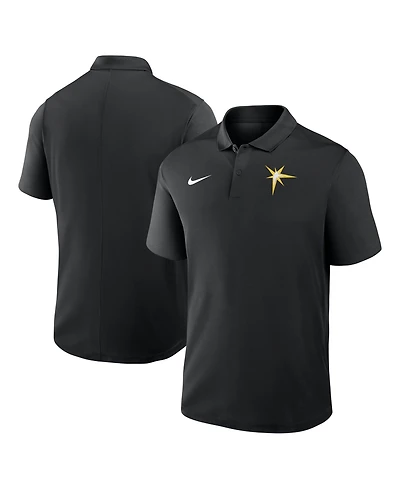 Nike Men's Black Tampa Bay Rays Dri-fit Victory Polo Shirt