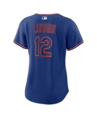 Nike Women's Francisco Lindor Royal New York Mets Alternate Replica Jersey