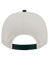 New Era Men's Cream/Dark Green San Francisco Giants Chrome A-Frame 9FIFTY Snapback Hat